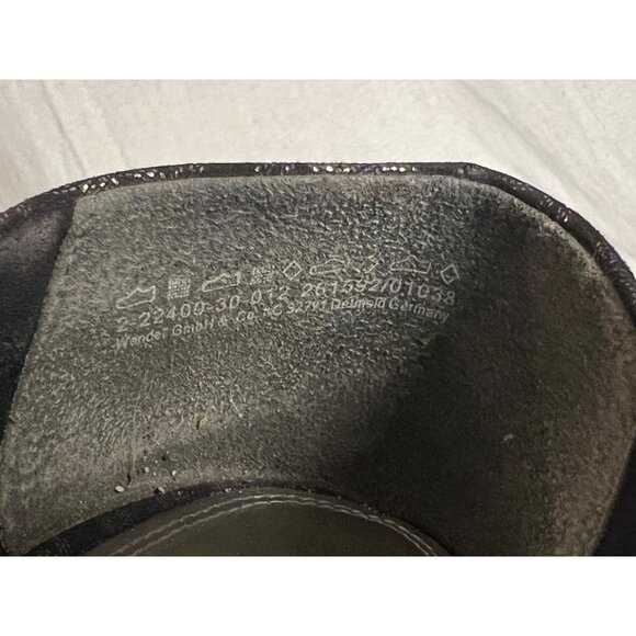 Marco Tozzi Black Patterned 4in High Heel Pumps Size 41 US 9.5 - Picture 10 of 16